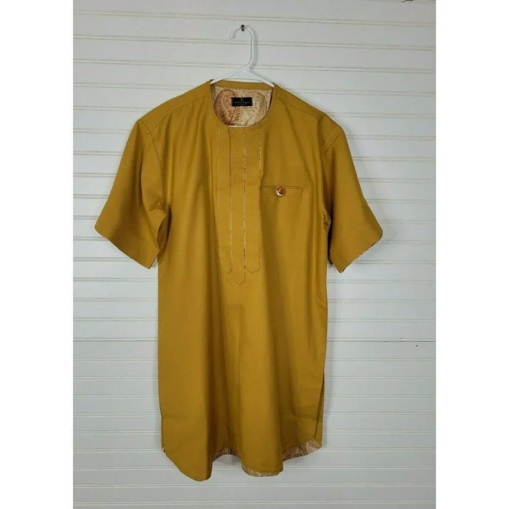 🌺4for25🌺 Brooks Brother Mustard Yellow Shift Dress Sz. XL